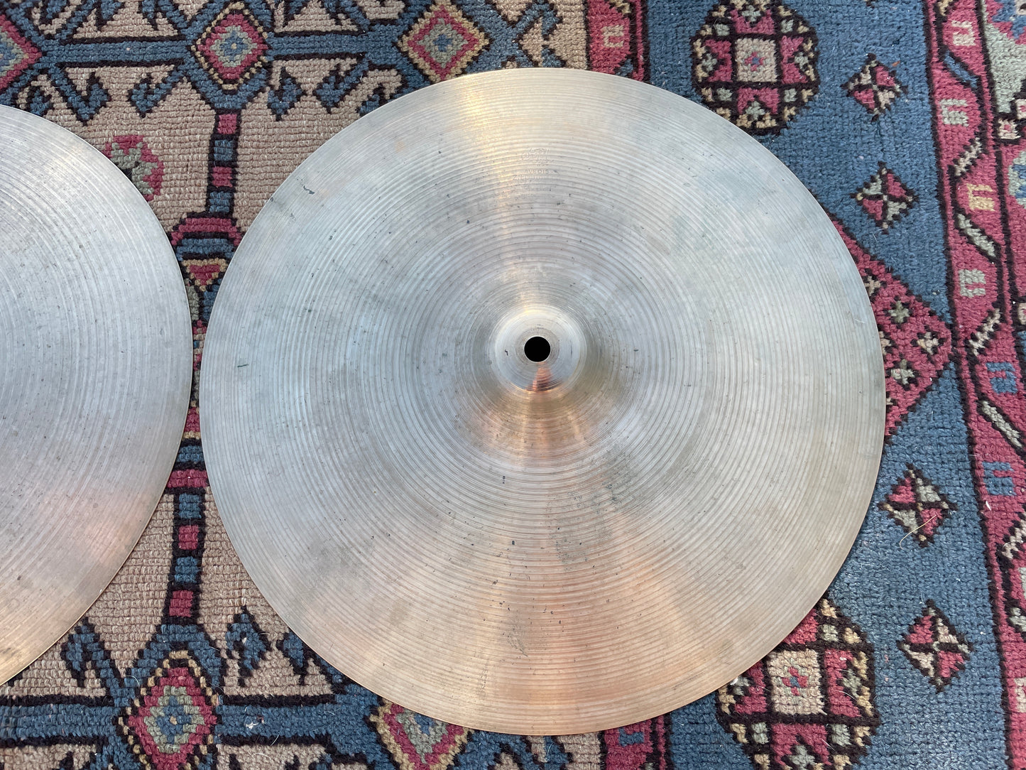 14" Zildjian A 1960s Hi-Hat Cymbal Pair 754g/792g #803 *Video Demo*