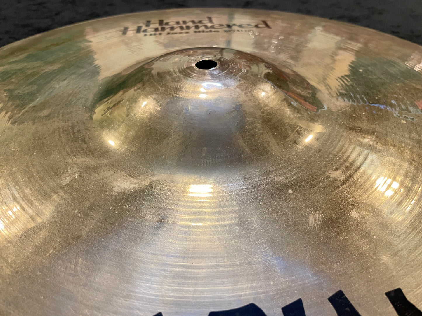 20" Sabian Hand Hammered HH Jazz Ride Cymbal 1864g *Video Demo*