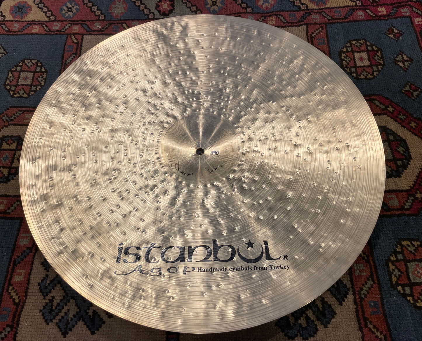 22" Istanbul Agop Mantra Ride Cymbal 2890g Cindy Blackman Santana *Video Demo*
