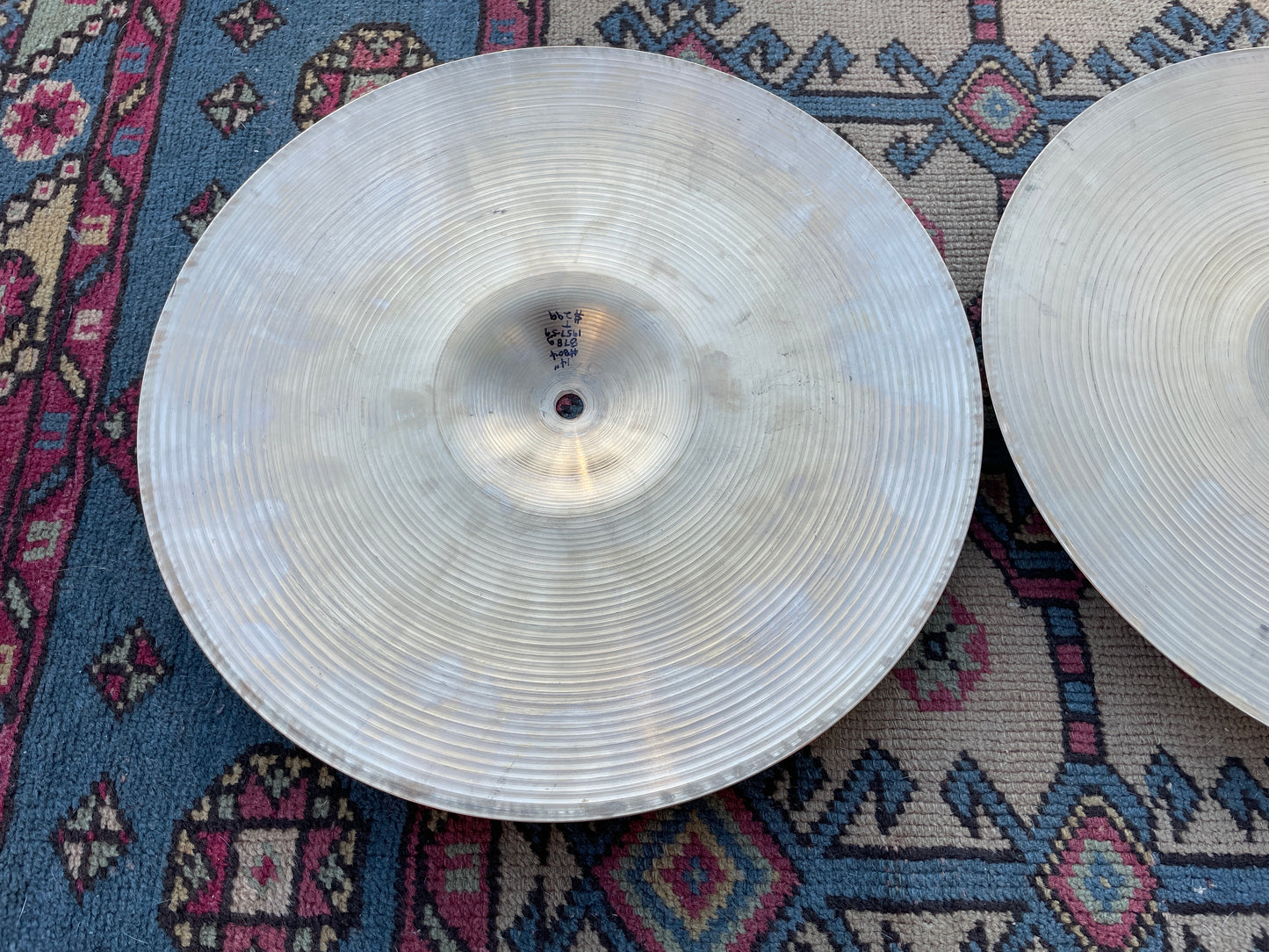 14" Zildjian A 1957-59 Small Stamp Hi-Hat Cymbal Pair 878g/944g #804 *Video Demo*