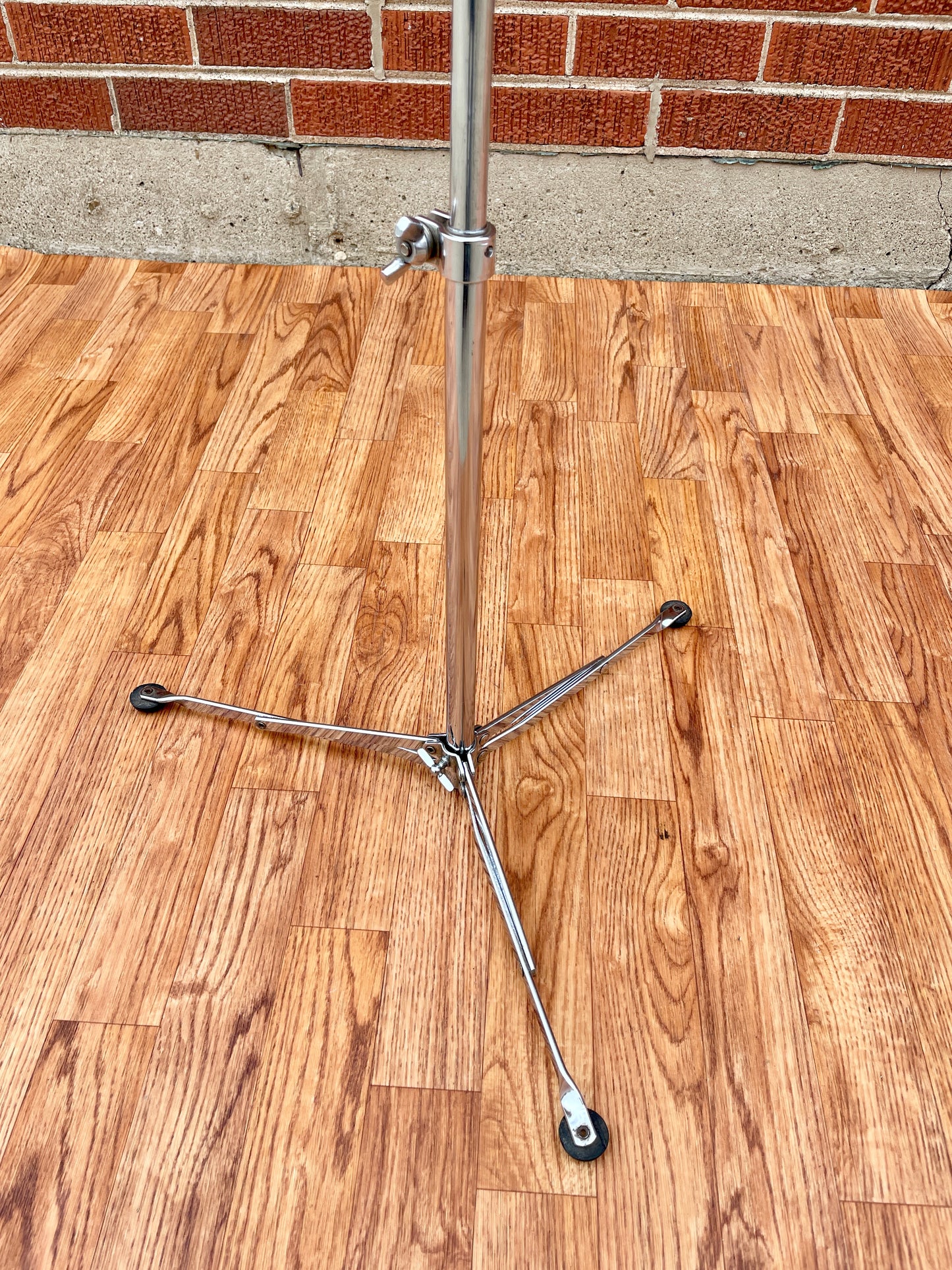 1950s WFL Ludwig Flat Base Cymbal Stand Chrome