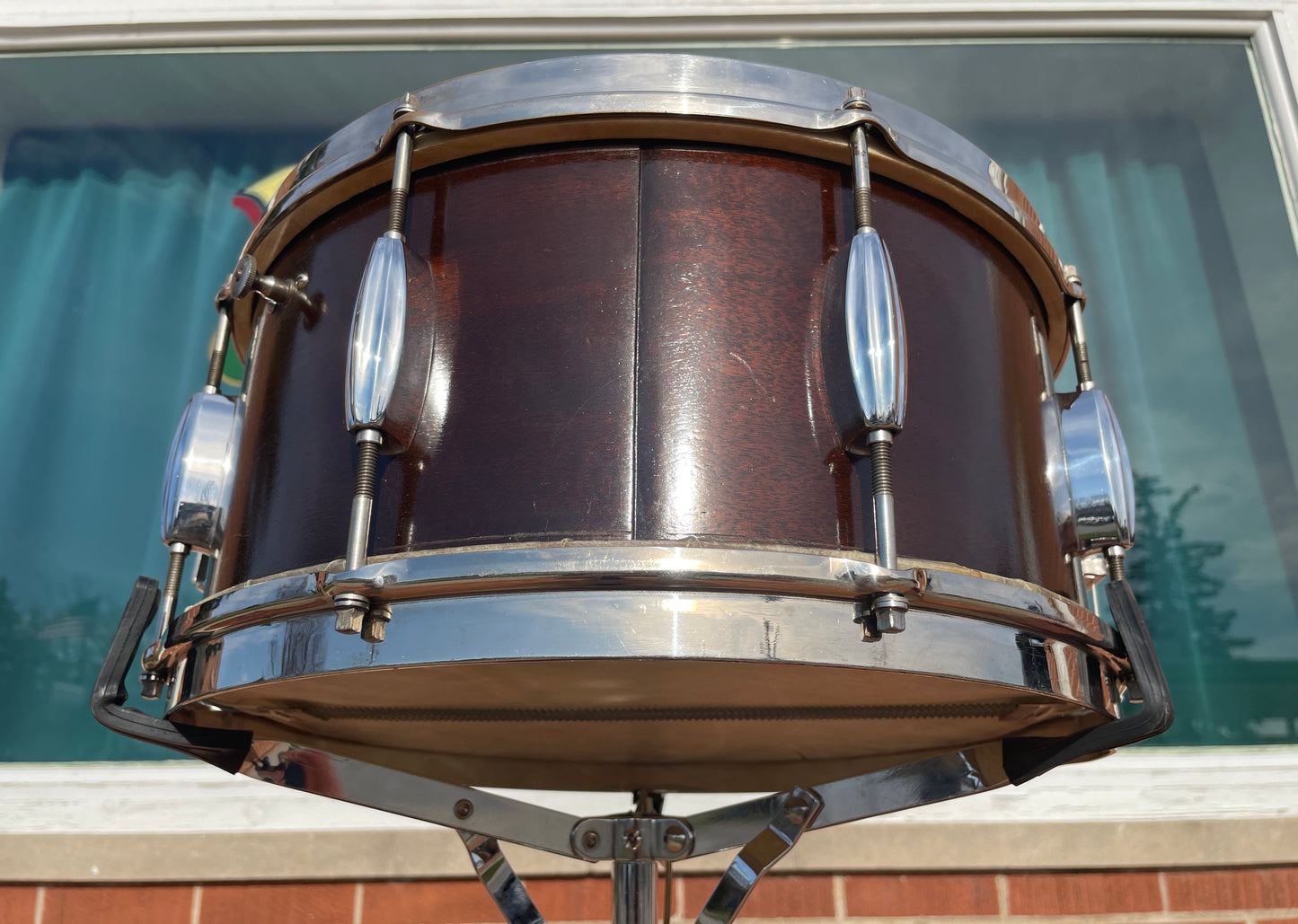 1930s-1940s Slingerland 6.5x14 Radio King Snare Drum 3-Ply