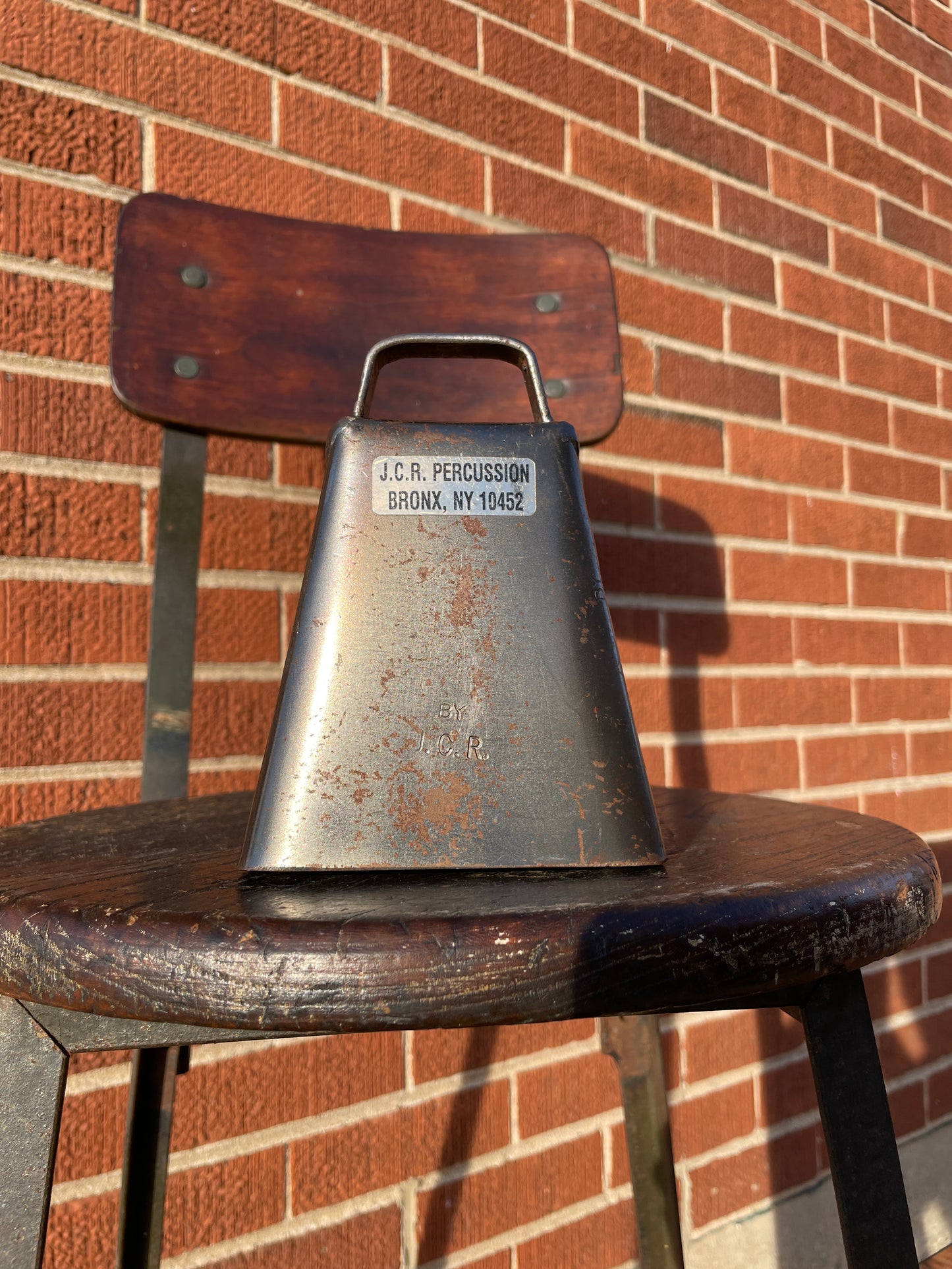 J.C.R. Percussion 4-5/8" Cha Cha Cow Bell JCR *Video Demo*
