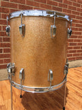 1948-52 Ludwig WFL 16x16 Super Classic Floor Tom Drum Champagne Sparkle