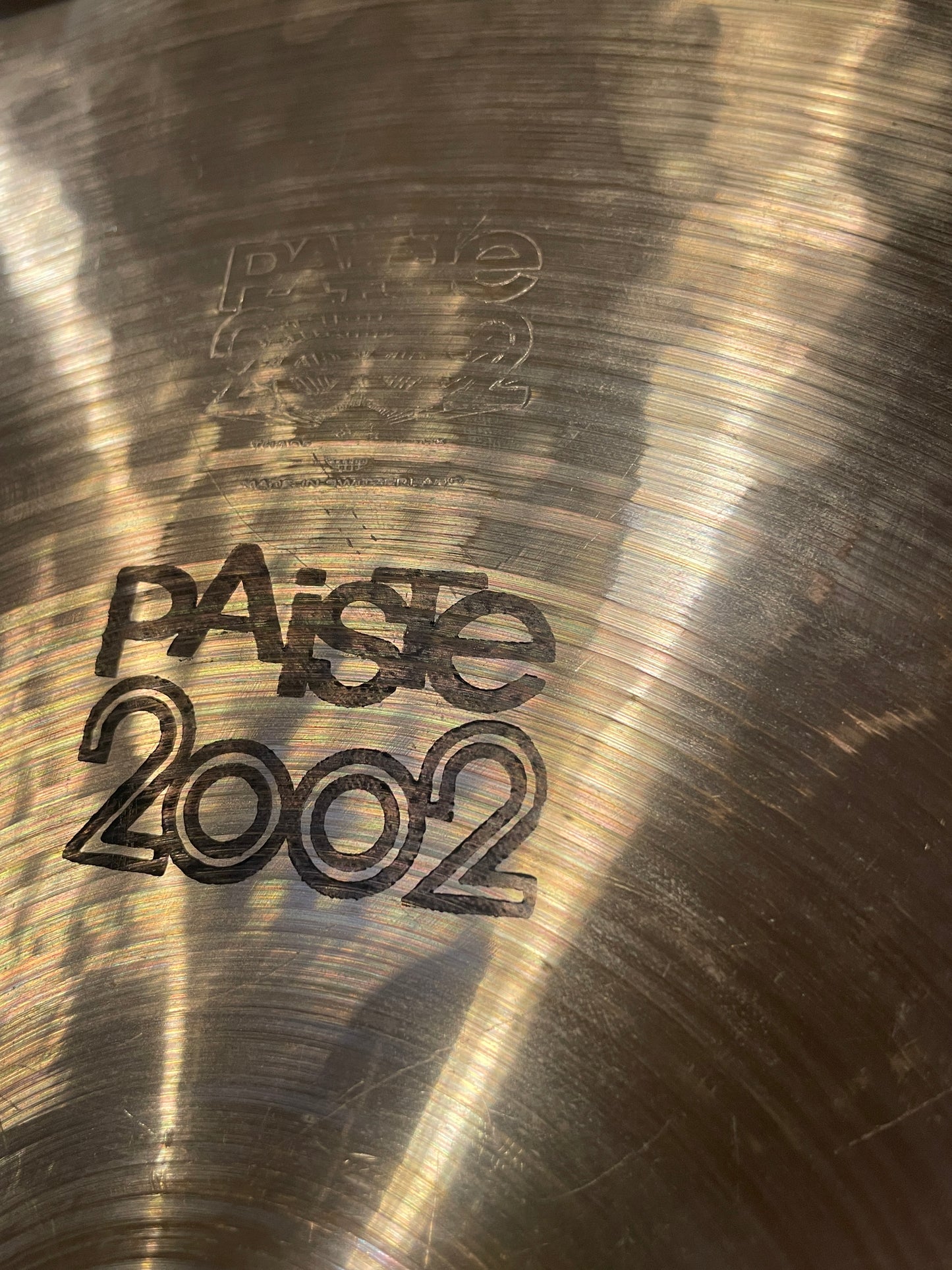 15" Paiste 1977 Black Label 2002 Sound Edge Bonham Hi-Hat Cymbal Pair 1166g/1228g *Video Demo*