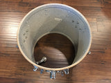 1970s Rogers 16X16 New Mahogany Swivomatic Floor Tom Drum