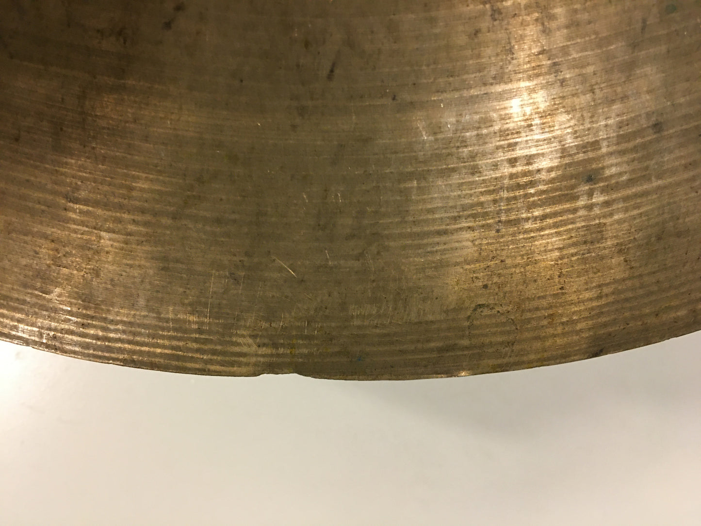 14" Zildjian A 1940s-50s Trans Stamp Crash / Splash Cymbal 464g