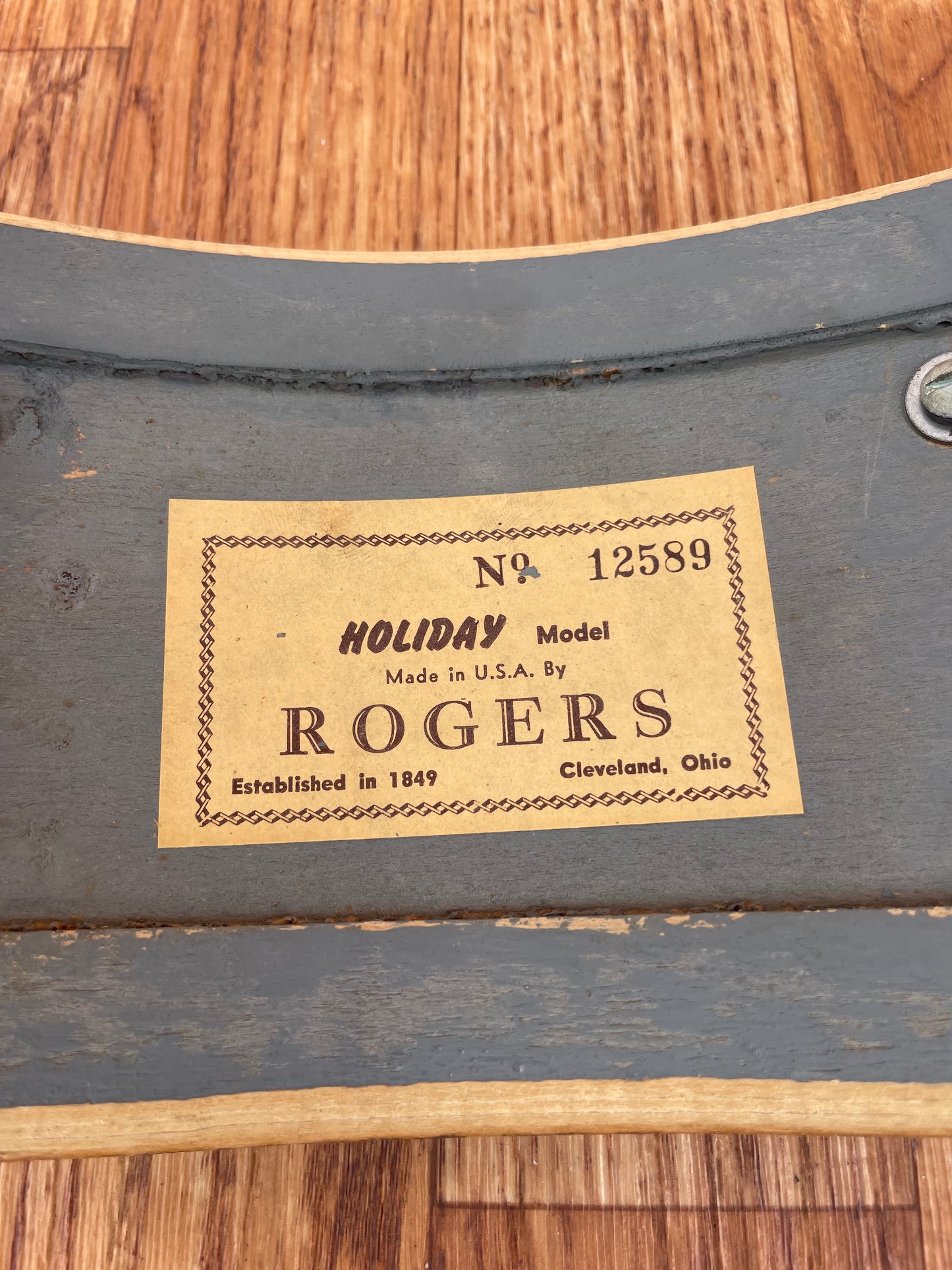 1959 Rogers Holiday Drum Set Purple Diamond Pearl 20/12/16/5x14