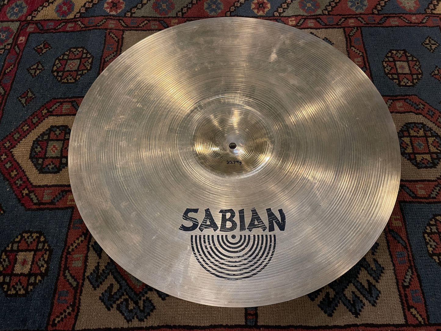 20" Sabian AA Medium Ride Cymbal 2274g