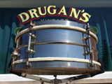 1920s Leedy 5x14 Utility Model Snare Drum - Nickel Over Brass
