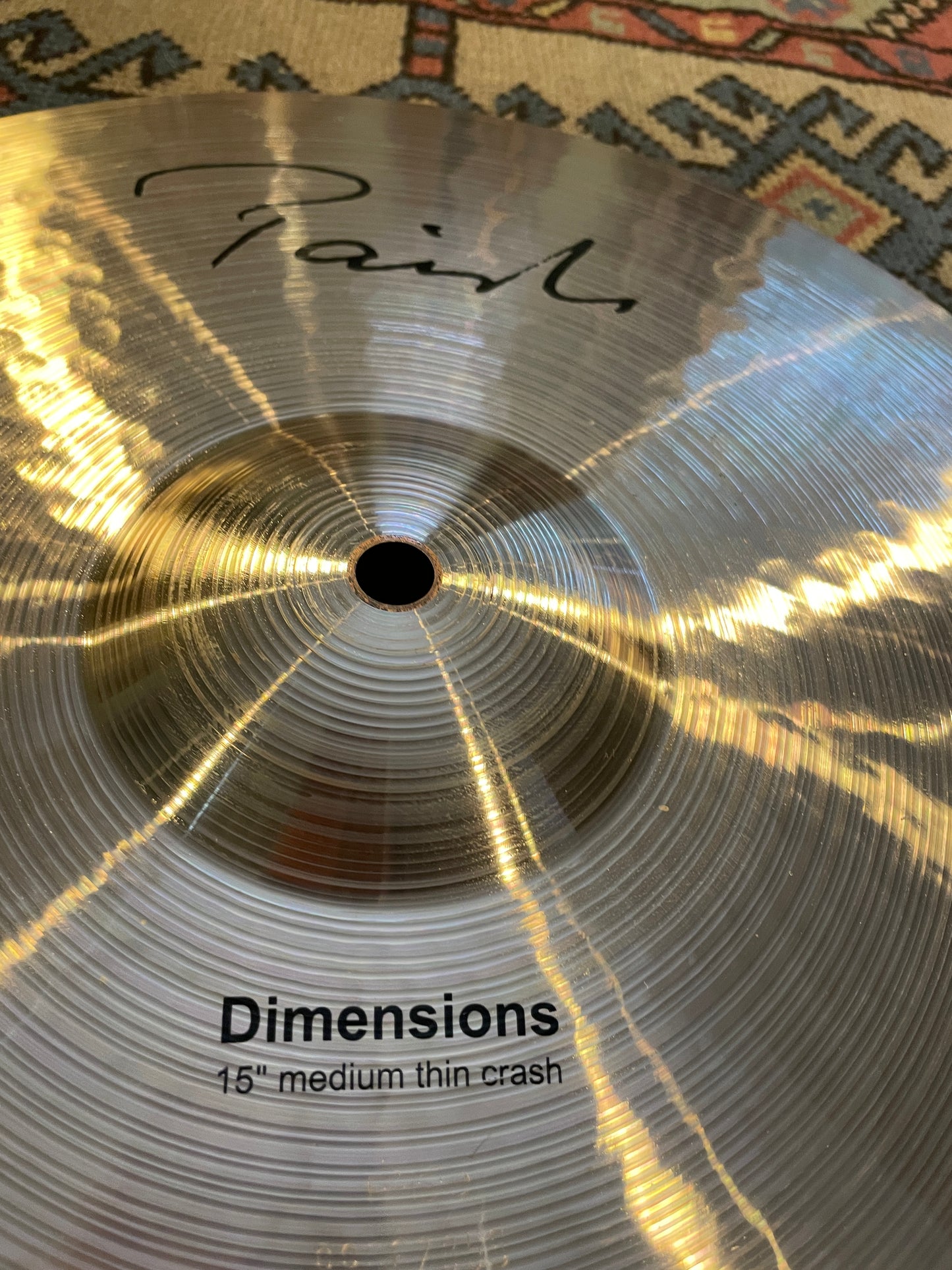 15" Paiste Dimensions Medium Thin Crash Cymbal 846g