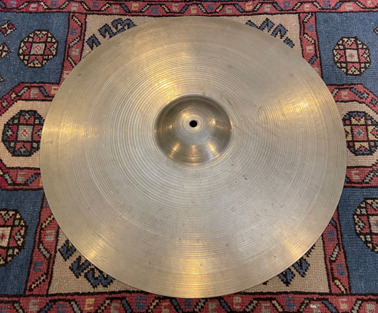 22" Zildjian A 1950s Large Block Stamp Ride Cymbal 2594g #863