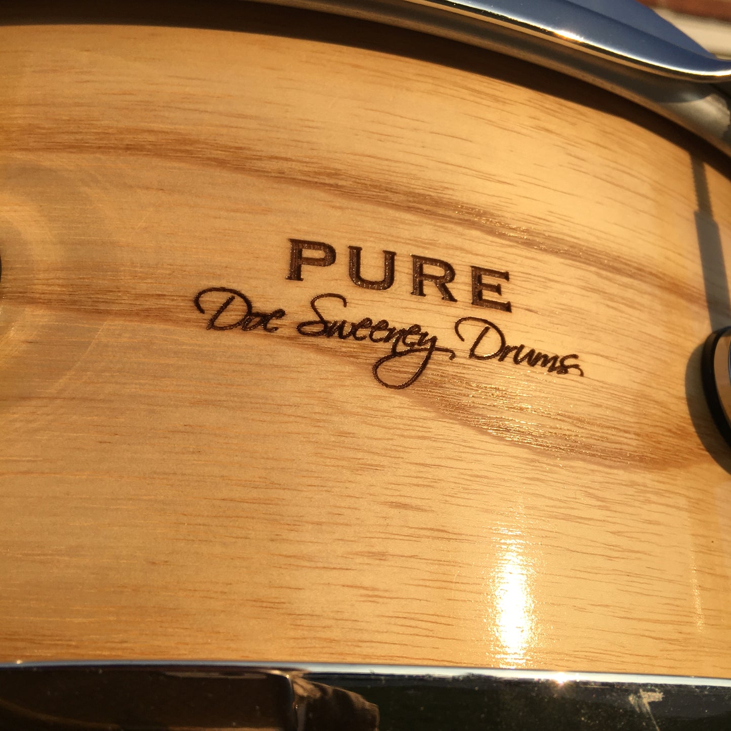 Doc Sweeney 5.5x14 Pure Shell Snare Drum Ash