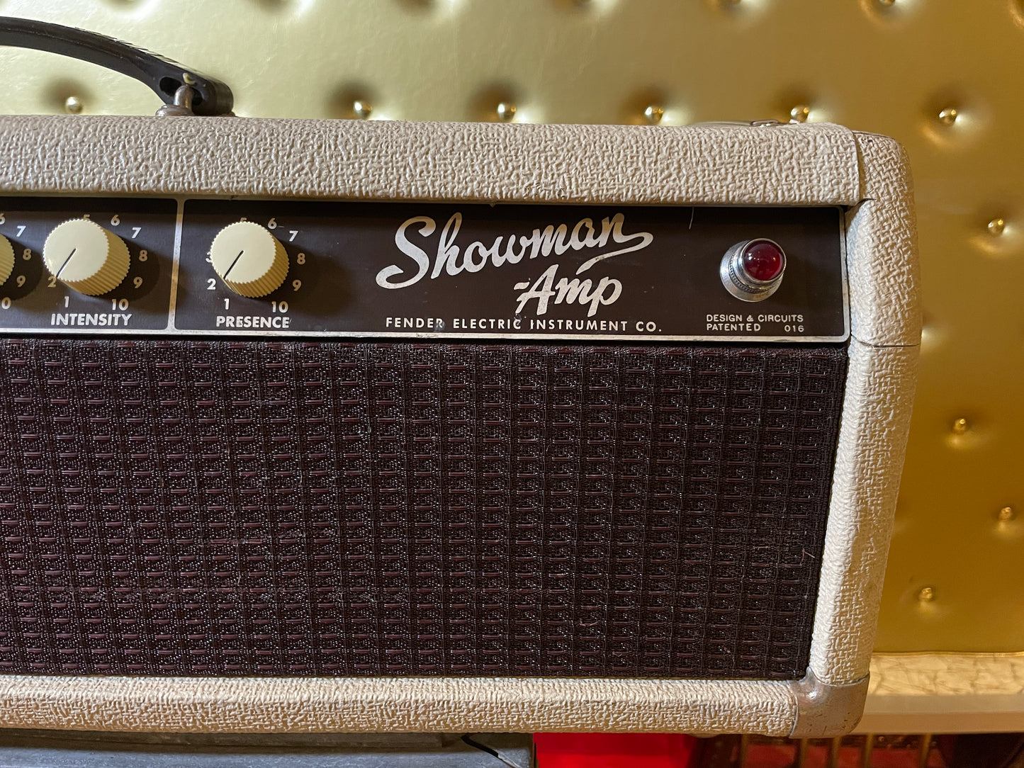 1962 Fender Blonde Showman Guitar Amplifier Amp Head 6G14