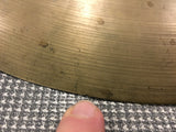 18" Zilco by Zildjian 1940s Crash Cymbal 1098g #677 *Sound File*