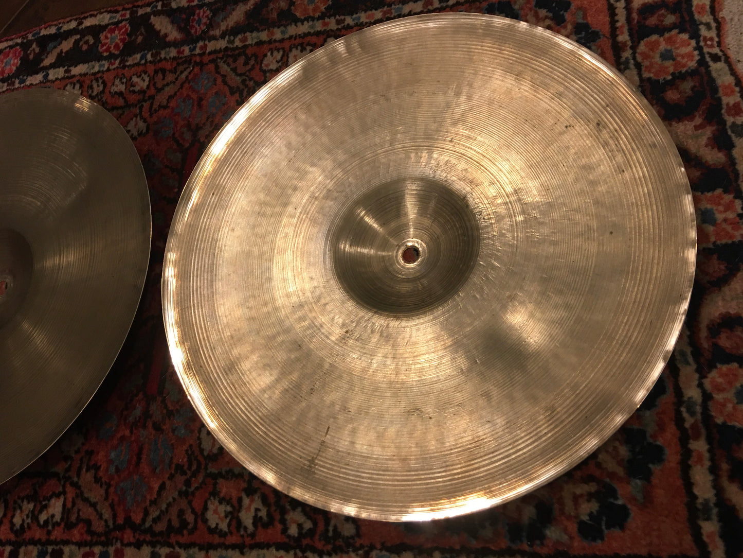 14" Zildjian A 1950s Hi-Hat Cymbals - Light and Amazing - 688/692g #613