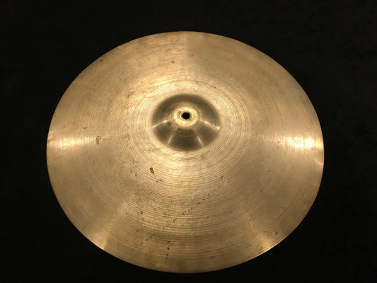 16" Zildjian A 1947-53 Trans Stamp Crash or Hi-Hat Cymbal 1014g #630