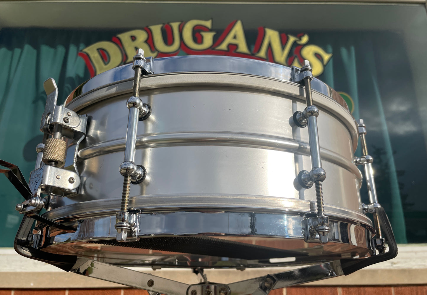 1960s Ludwig 5x14 Acrolite Snare Drum w/ P86 Millennium Throw-Off & Tube Lug Upgrades