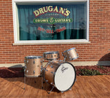 1960s Gretsch Progressive Jazz Drum Set Champagne Sparkle