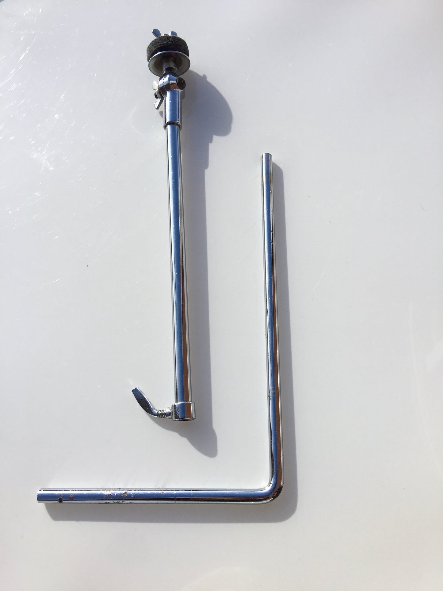 Vintage Premier Bass Drum Mounted Cymbal Holder L-Arm