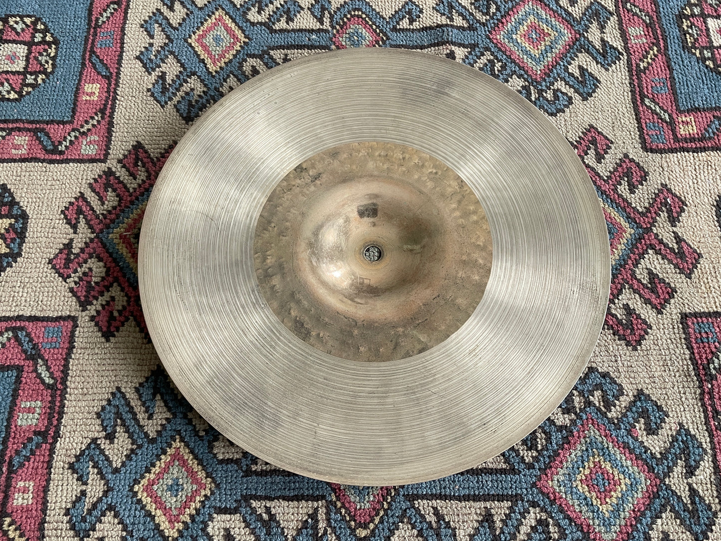 13-1/4" Zildjian K Custom Hybrid Hi-Hat Top Single Cymbal 866g