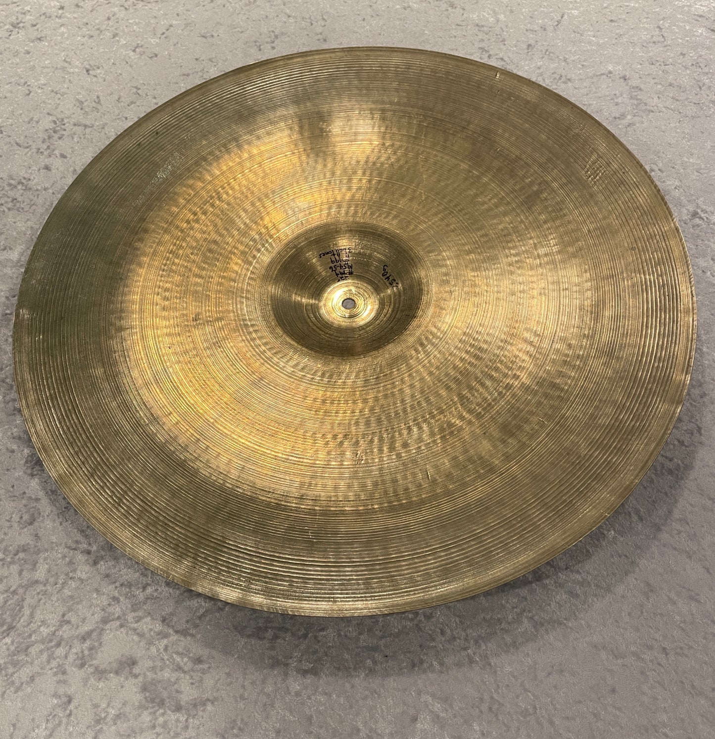 22" Zildjian A 1954-56 Large Stamp Ride Cymbal 2540g #794