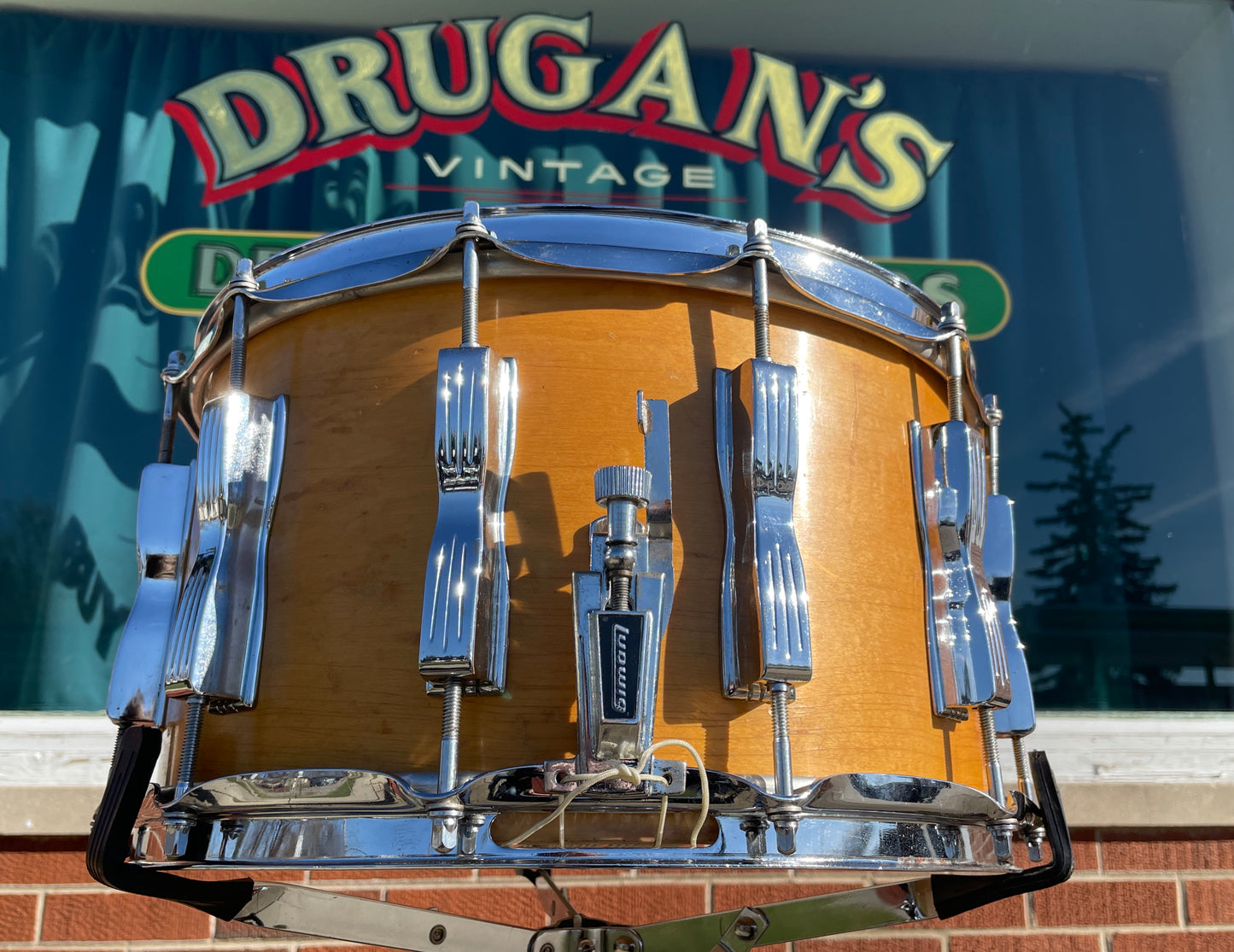 1979-1980 Ludwig 8x14 Coliseum Snare Drum Thermogloss 12-Lug