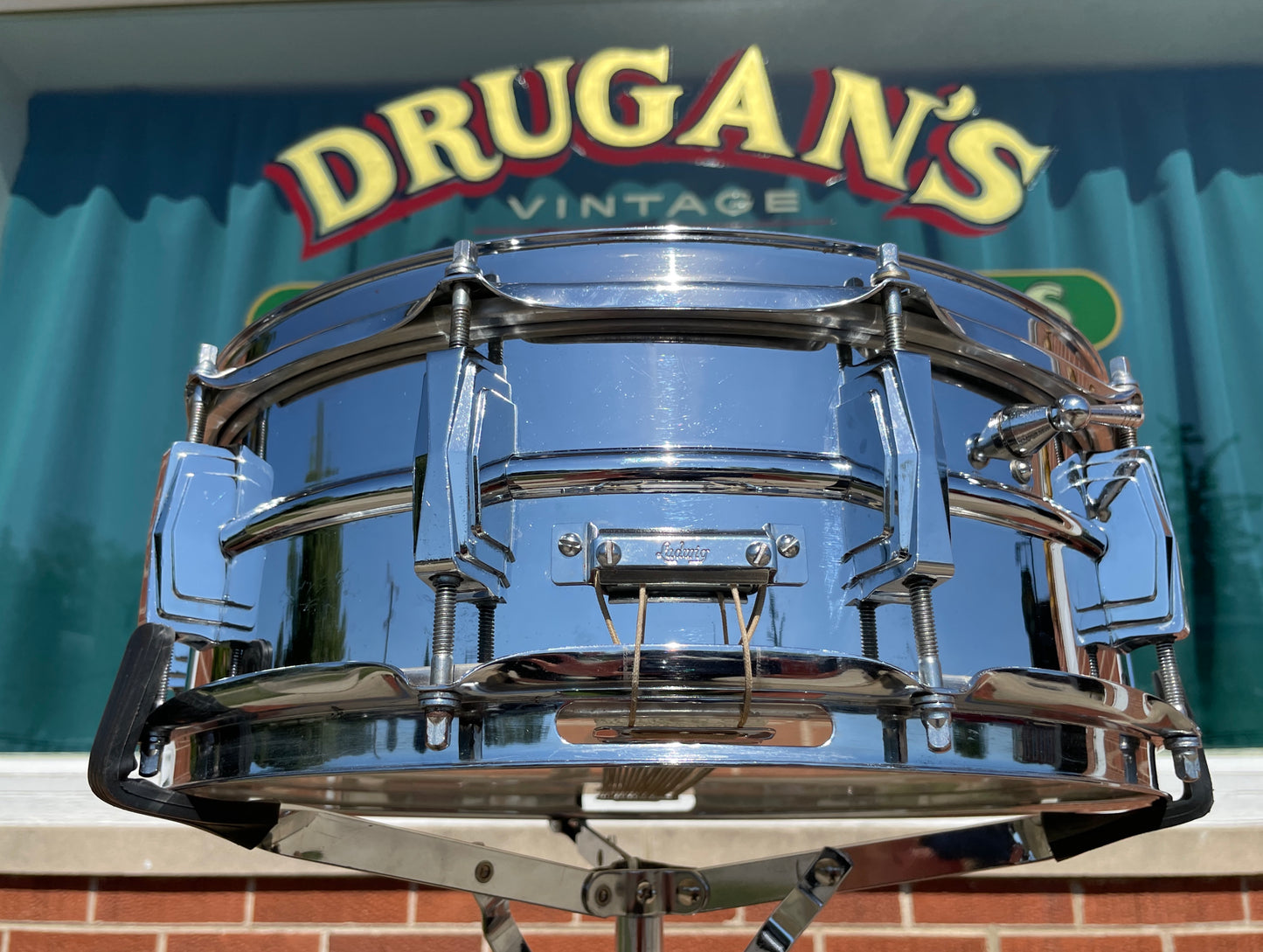 1960s Ludwig 5x14 LM400 Supraphonic Snare Drum