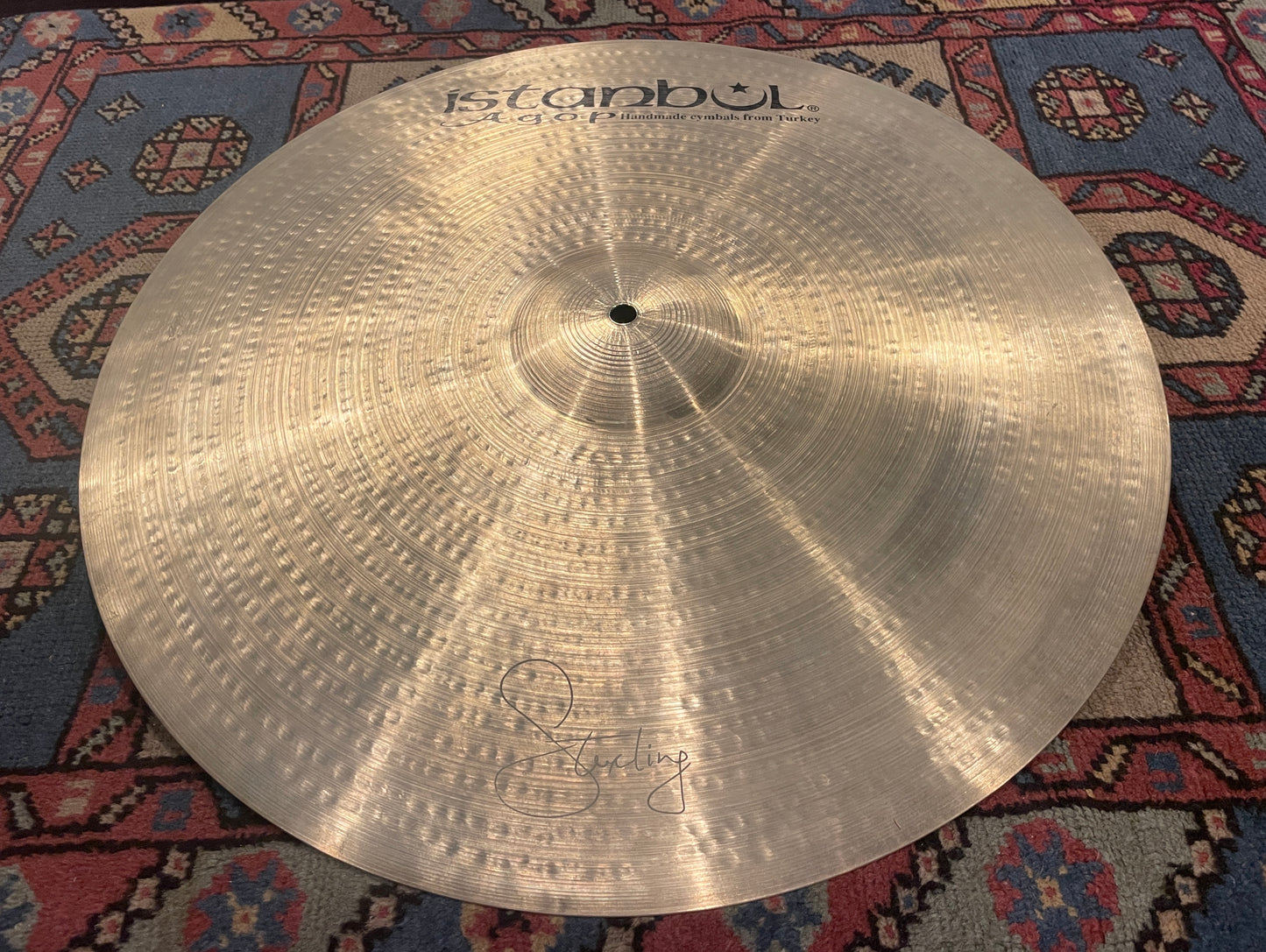 22" Istanbul Agop Sterling Ride Cymbal 2826g *Video Demo*