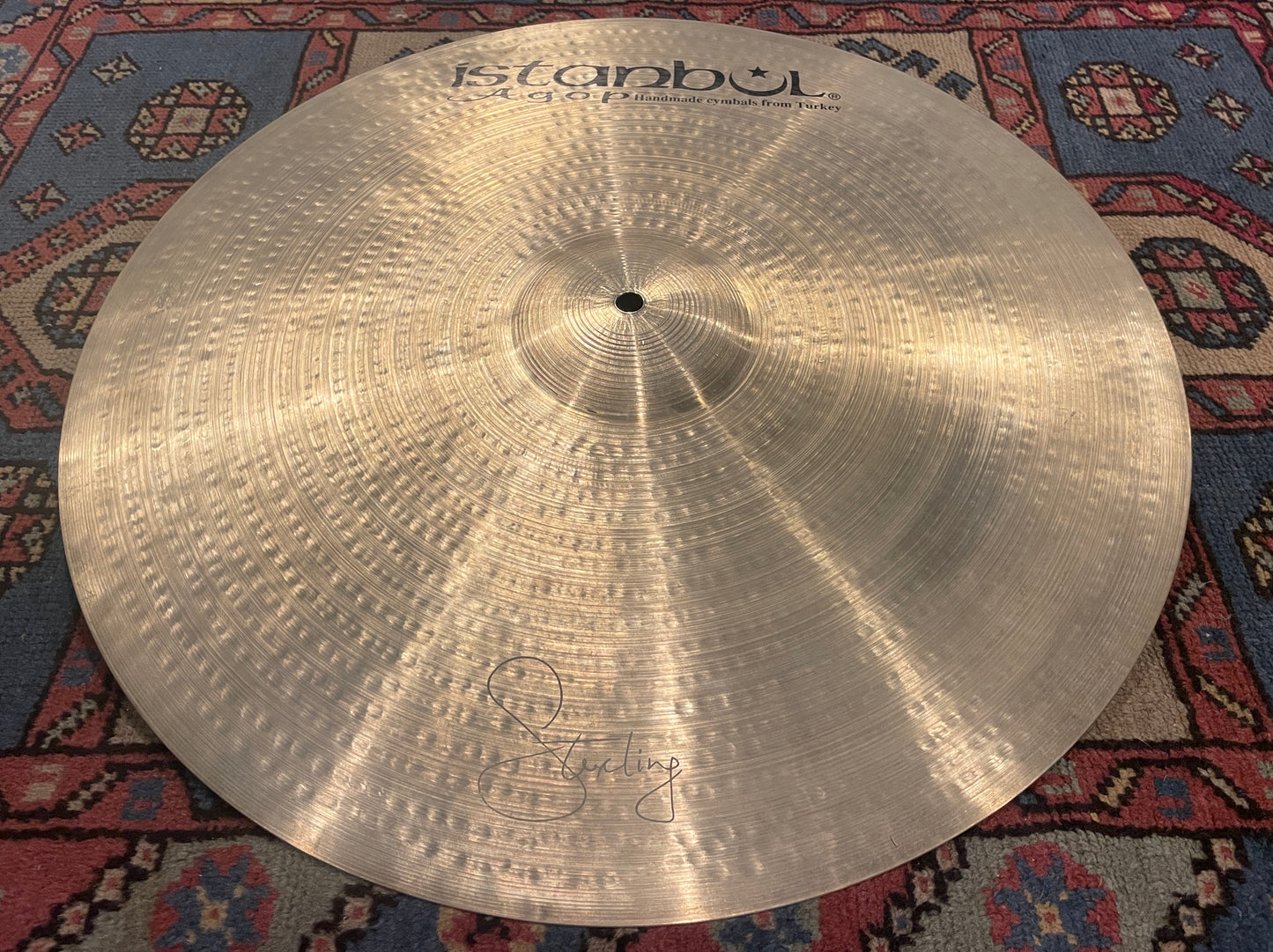 22" Istanbul Agop Sterling Ride Cymbal 2826g *Video Demo*