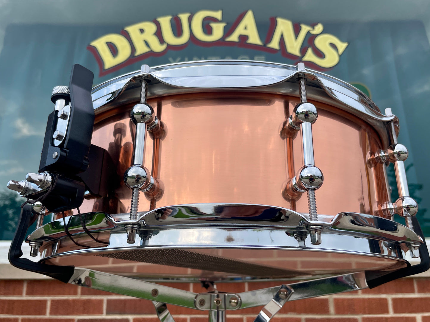 PureSound 5x14 Limited Edition UltraSonic Copper Snare Drum #23 of 100 w/ Original Bag