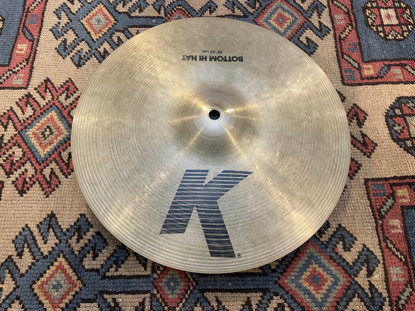 13" Zildjian K Bottom Hi-Hat Single Cymbal 1088g