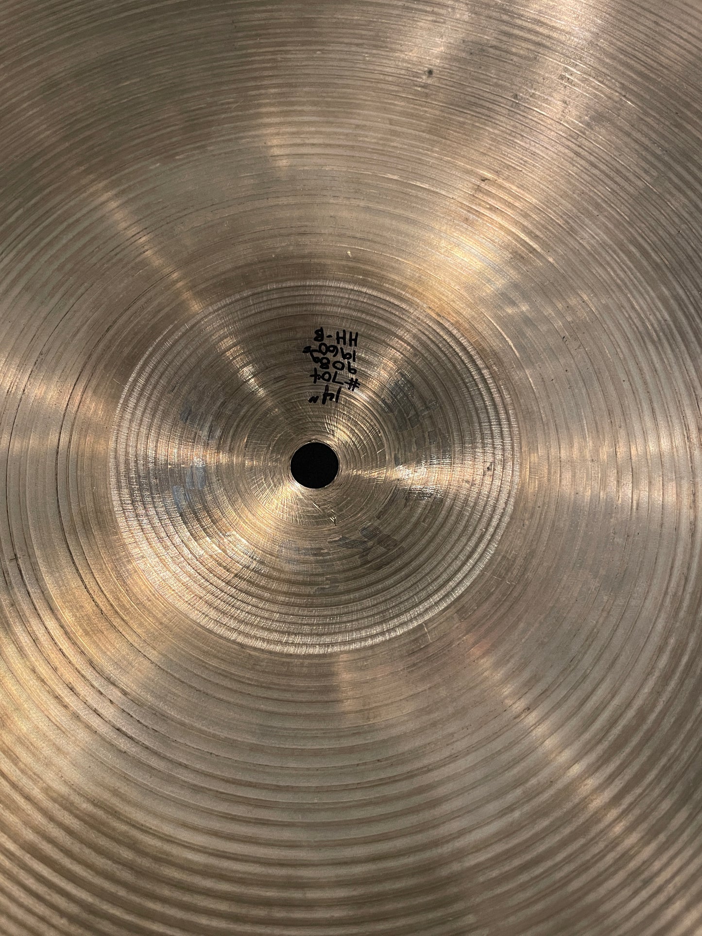 14" Zildjian A 1960s Hi-Hat Cymbal Set 794g/908g #704 *Video Sample*