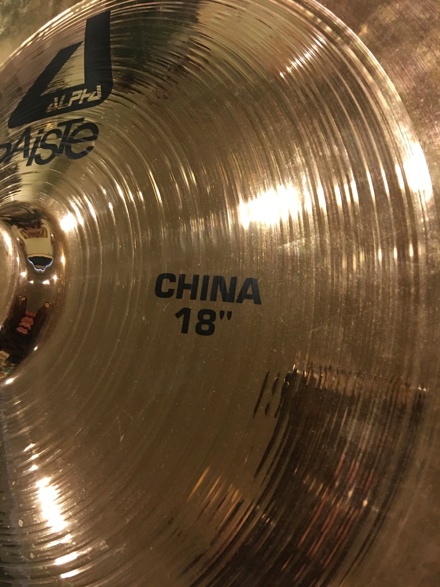 18" Paiste Alpha China Cymbal