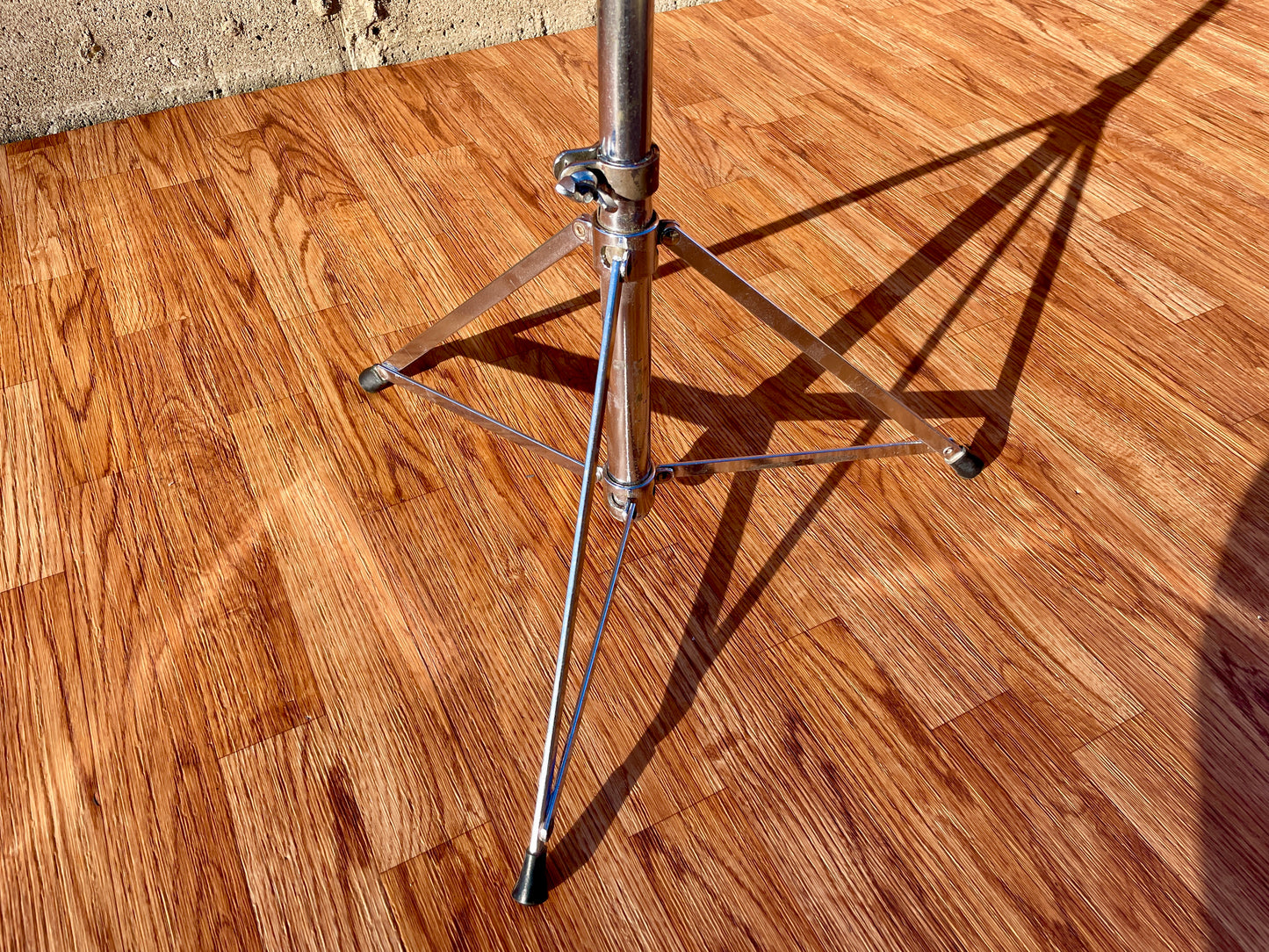 1960s Ludwig No. 1358C Buck Rogers Snare Stand Chrome Walberg & Auge