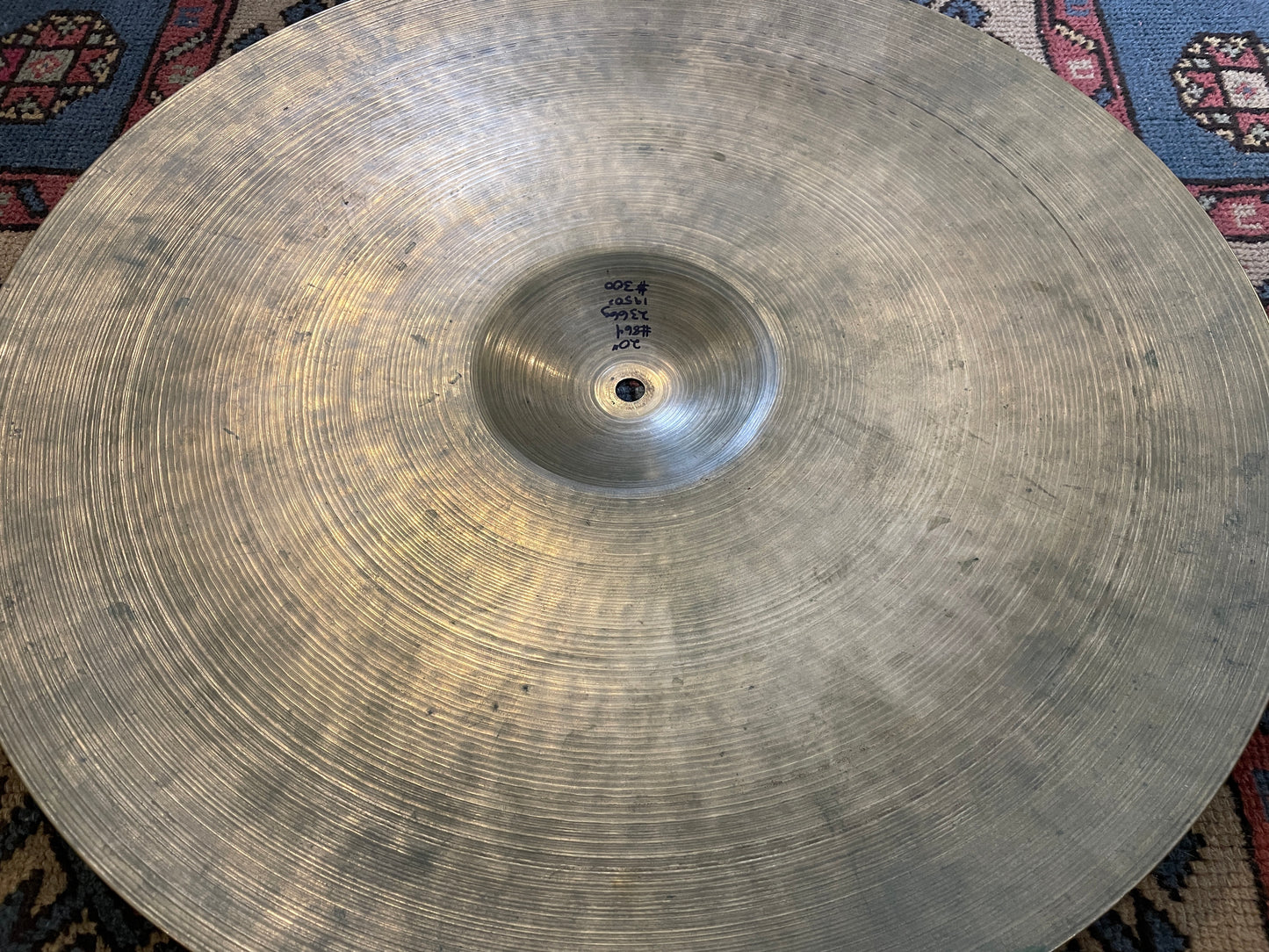 20" Zildjian A 1950s Ride Cymbal 2366g #864 *Video Demo*