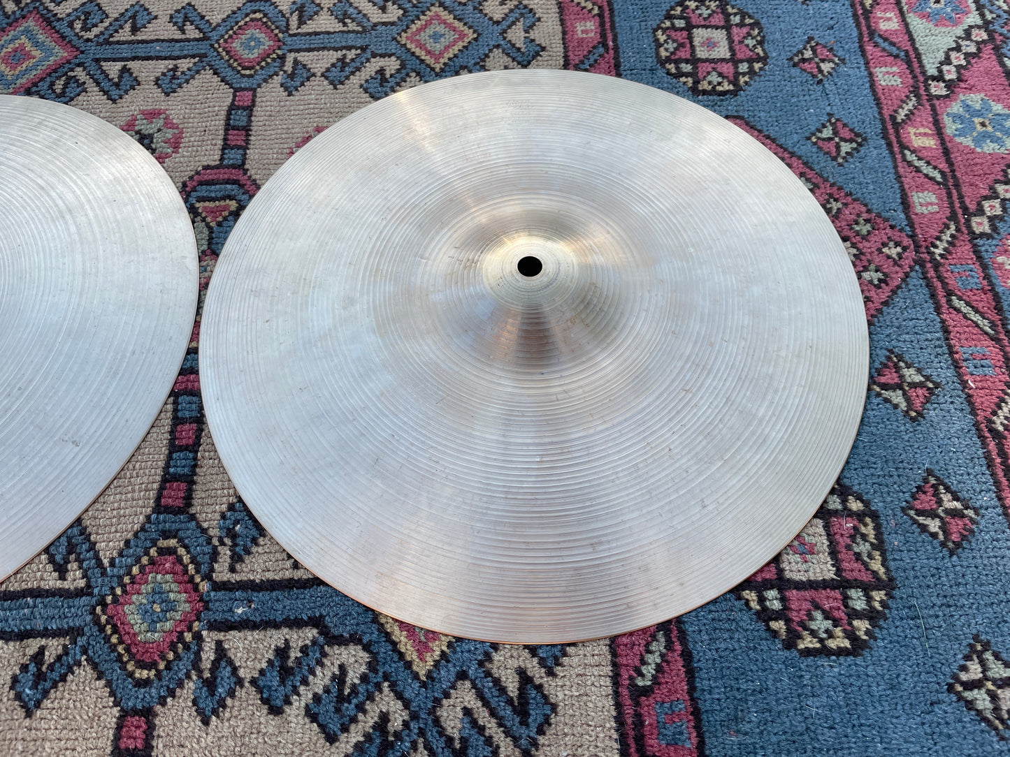 14" Zildjian A 1957-59 Small Stamp Hi-Hat Cymbal Pair 878g/944g #804 *Video Demo*
