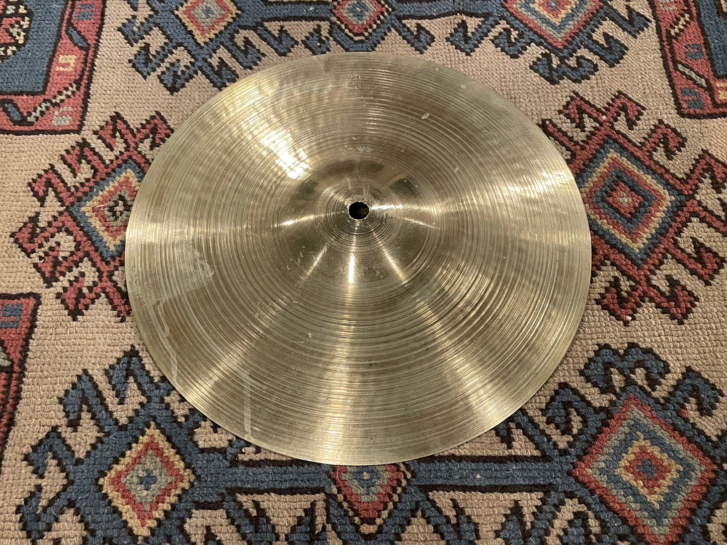 12" Zildjian A 1950s Small Stamp Hi-Hat Single / Splash Cymbal 548g #875