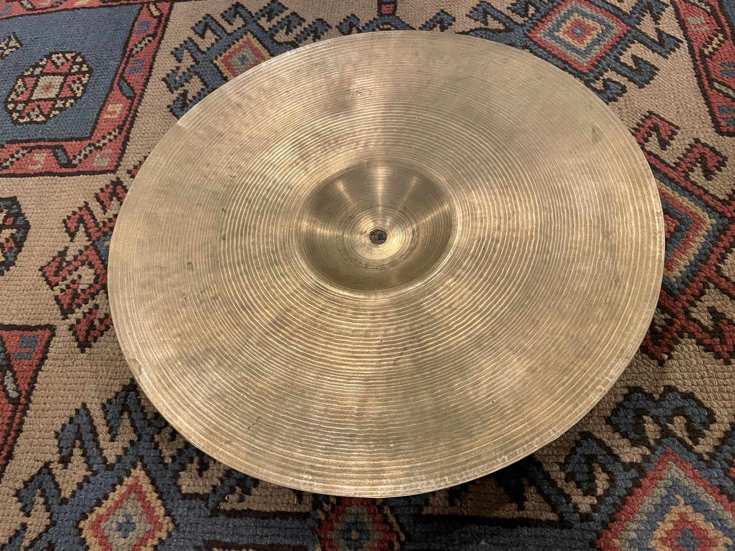 13.25" Zildjian A 1950s Small Stamp Hi-Hat Single / Small Crash Cymbal 538g #874