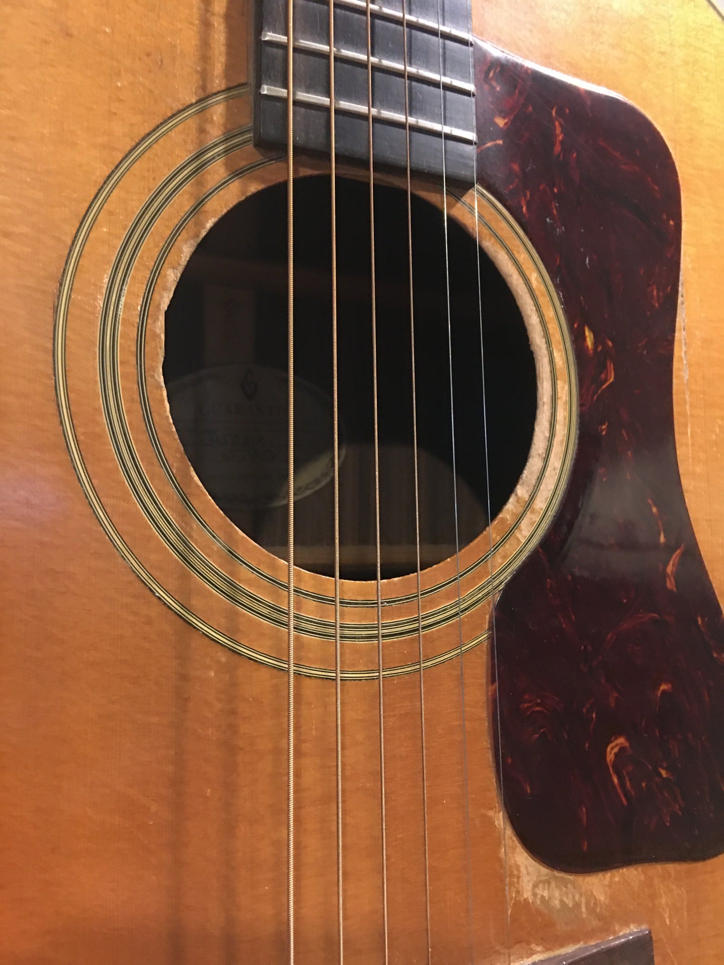 1971 Guild D50 Acoustic Guitar Natural