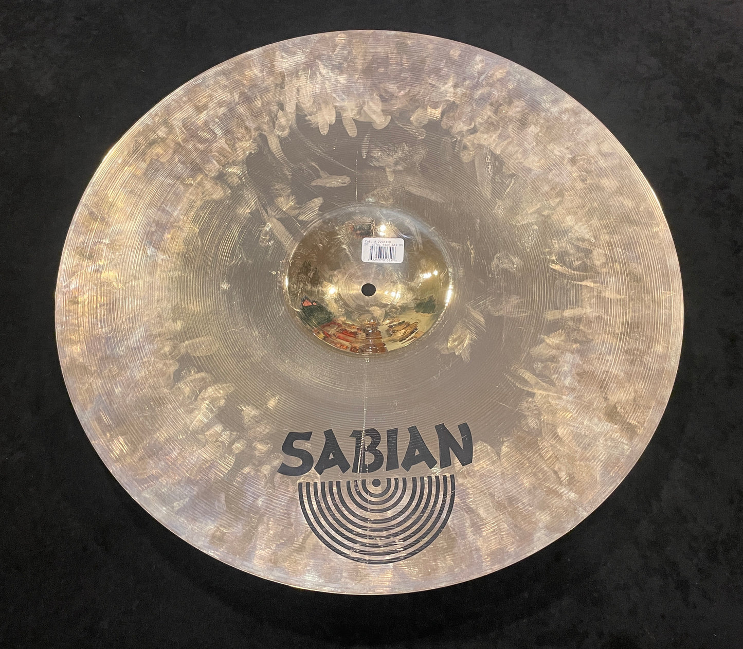 20" Sabian AAX Metal Ride Cymbal 3376g 22014XB