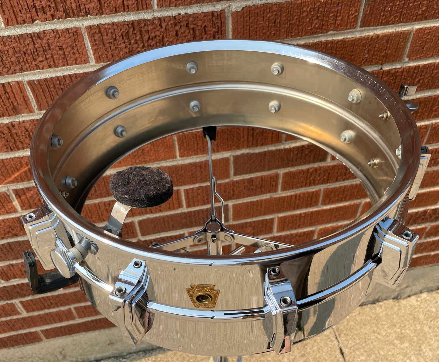 1968 Ludwig 5x14 LM400 Supraphonic Snare Drum