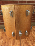 1948-52 Ludwig WFL 16x16 Super Classic Floor Tom Drum Champagne Sparkle