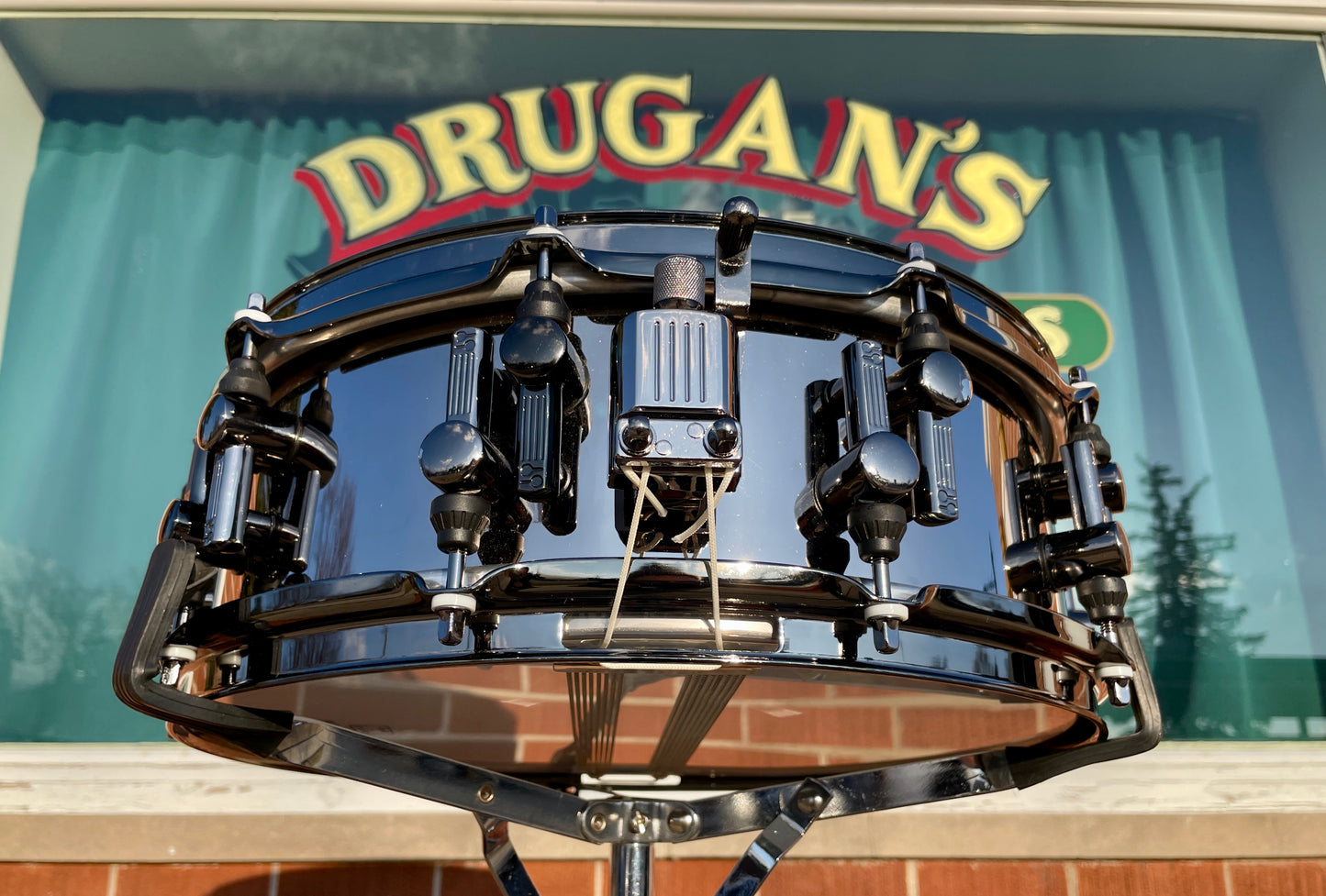 Sonor Artist Series 5x14 Snare Drum Black Nickel Over Steel