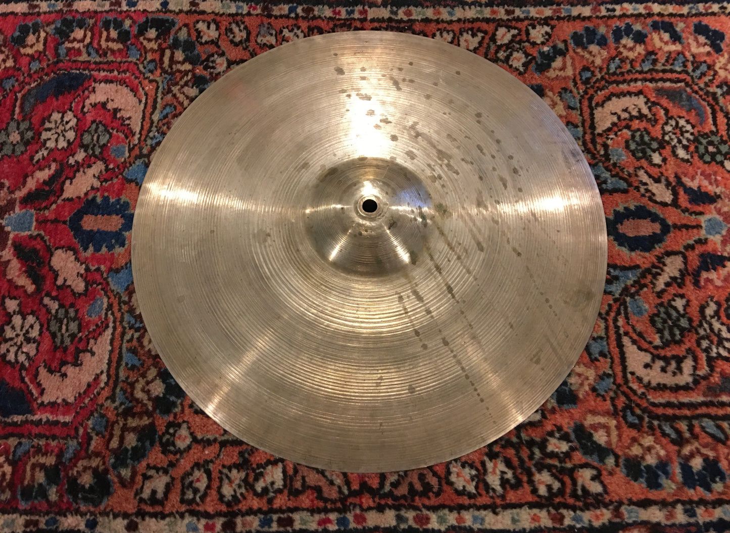 15" Zildjian A Trans Stamp Hi-Hat Single / Crash / Splash Cymbal 698g #643