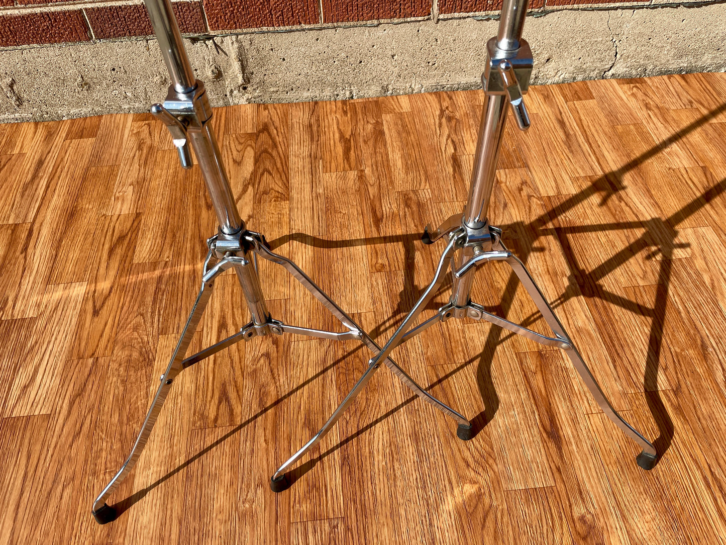 1960s Rogers Swan Leg Model 4403 Cymbal Stand Pair (x2)