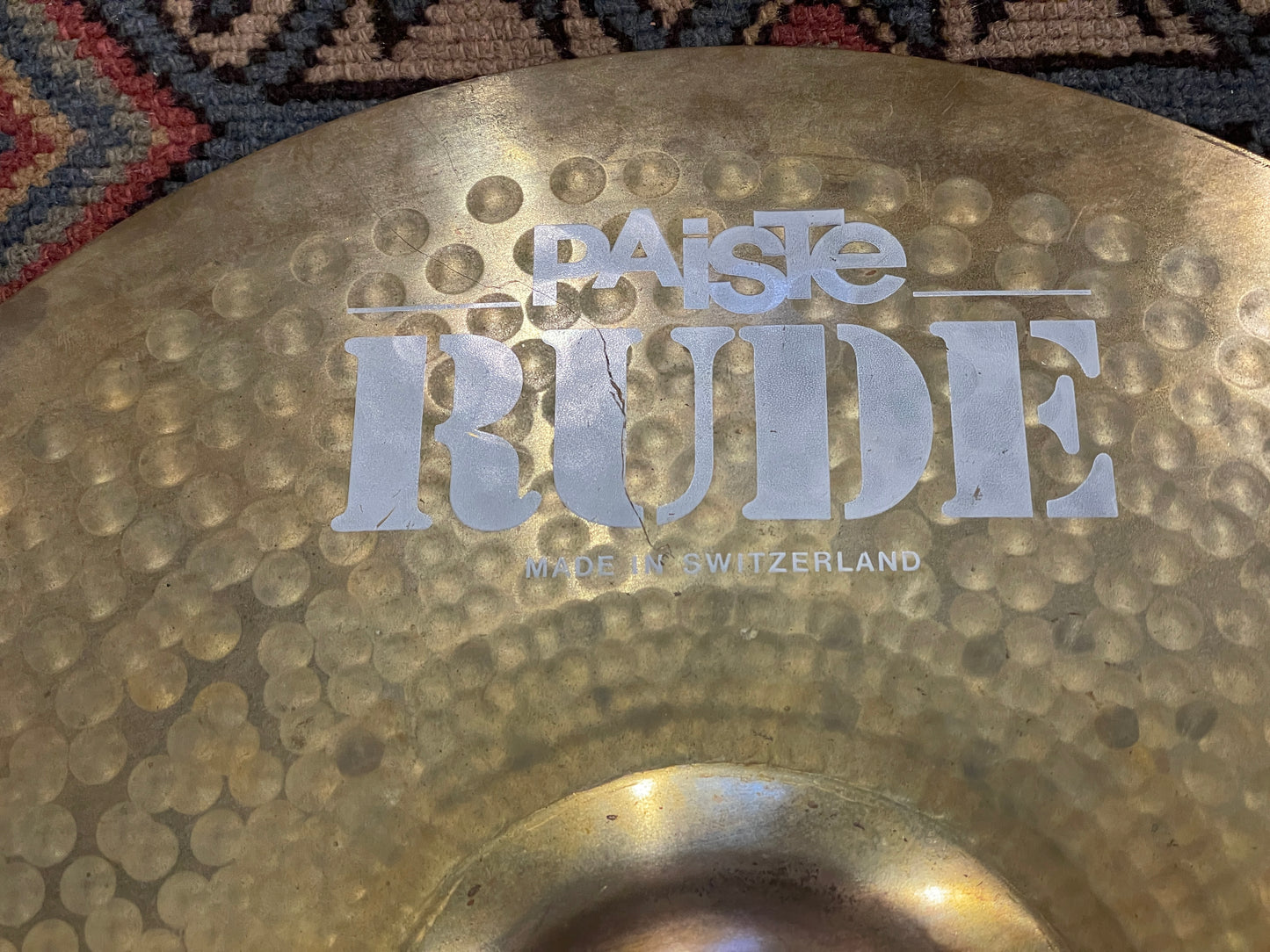 16" Paiste Rude Crash Ride Cymbal 1326g