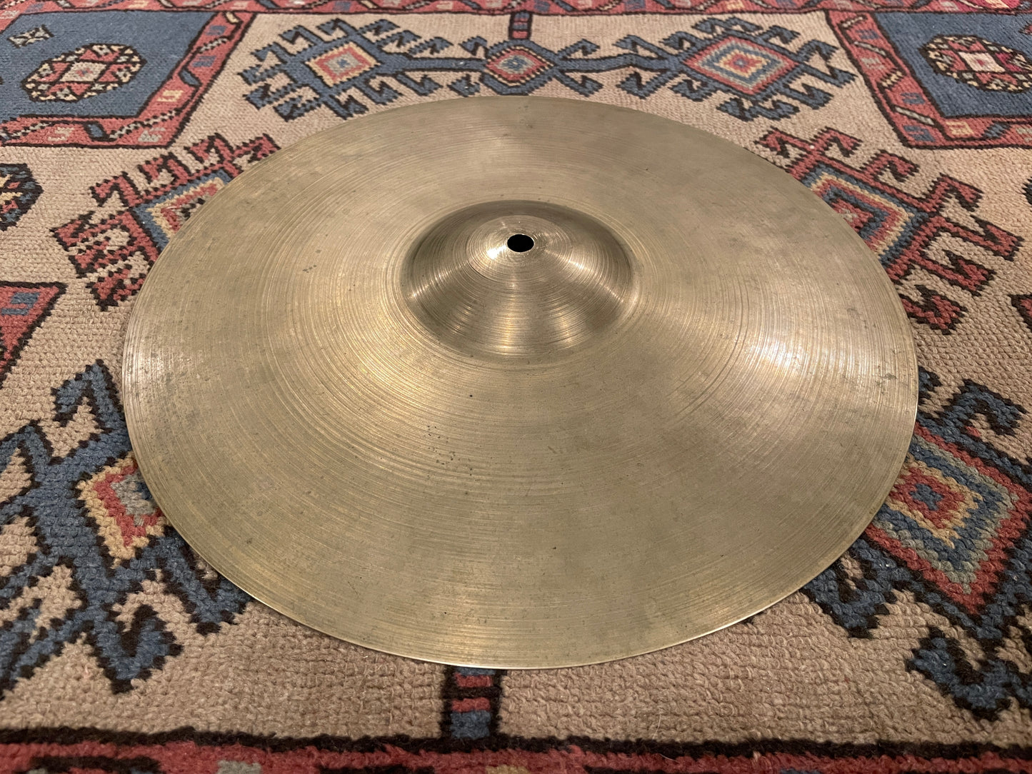 13.25" Zildjian A 1950s Small Stamp Hi-Hat Single / Small Crash Cymbal 538g #874