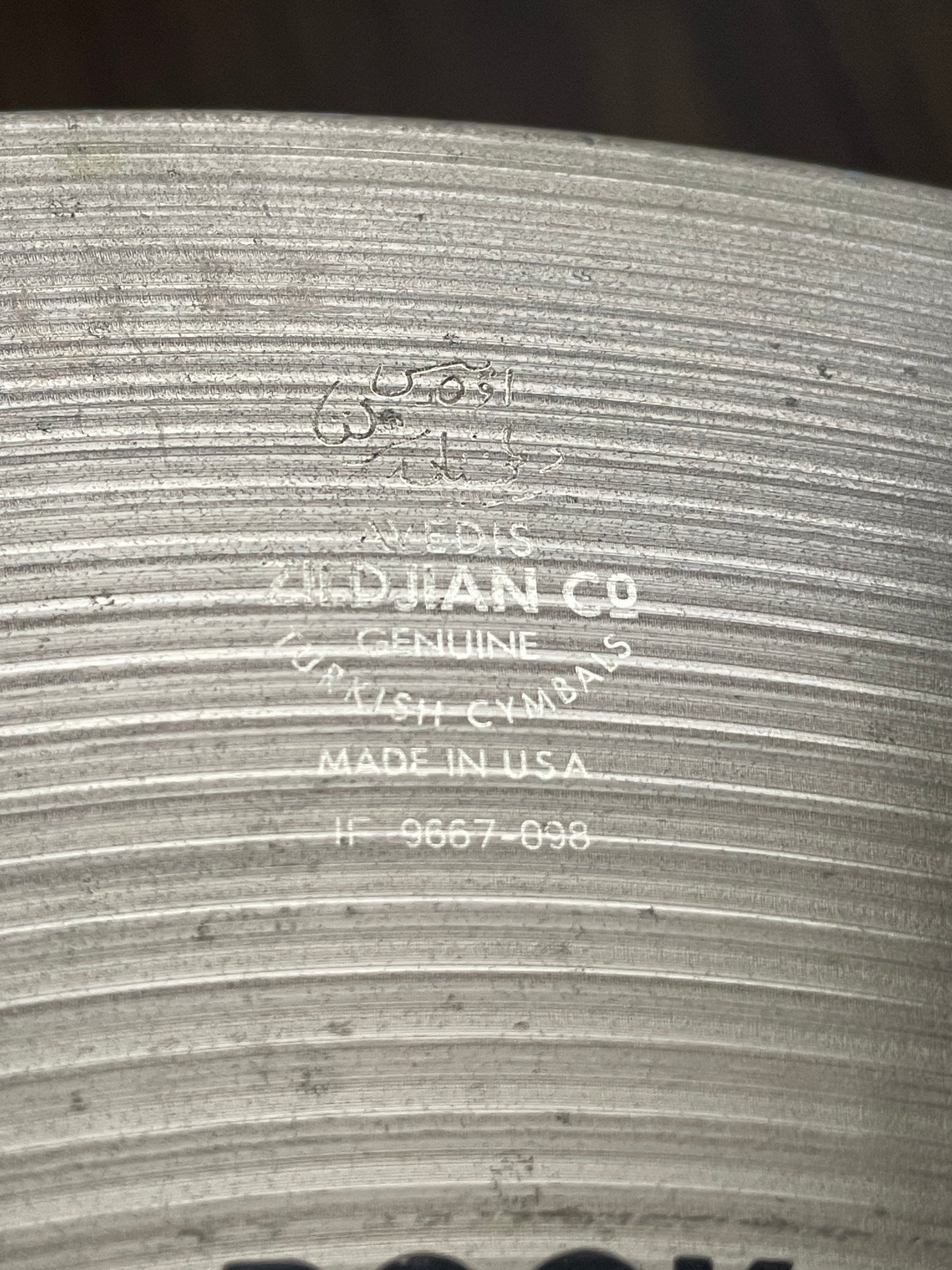 19" Zildjian A Rock Crash Cymbal 1998g *Video Demo*