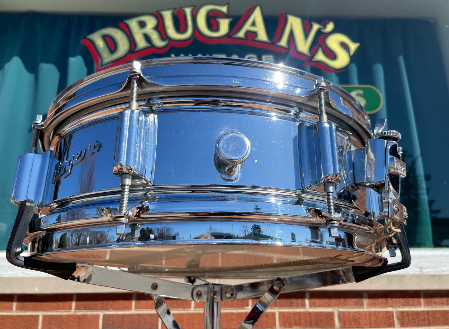 1960s Rogers 5x14 Powertone Snare Drum Cleveland Era COB